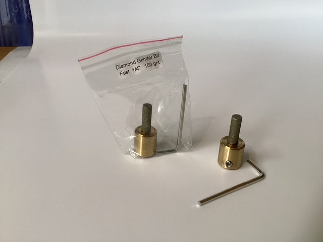 3 or 6 mm compatible grinding bit