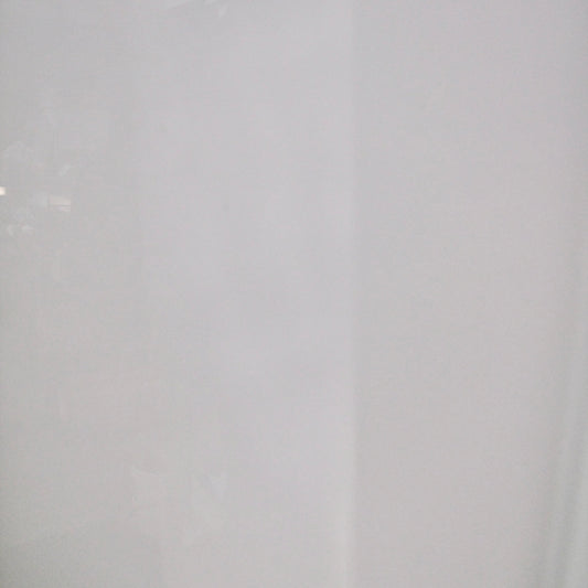White on Clear - Machined