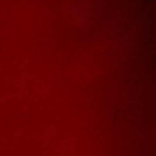 Dark Red on Clear - Mouthblown