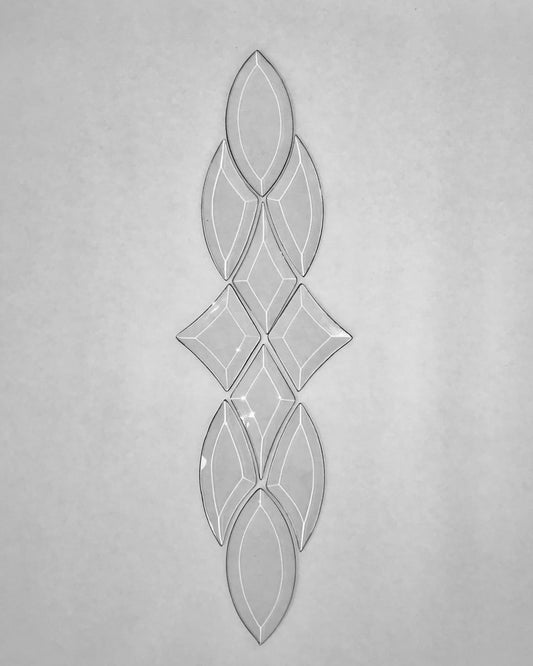 10 piece bevel cluster