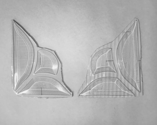 3 Piece Corner Bevel Cluster