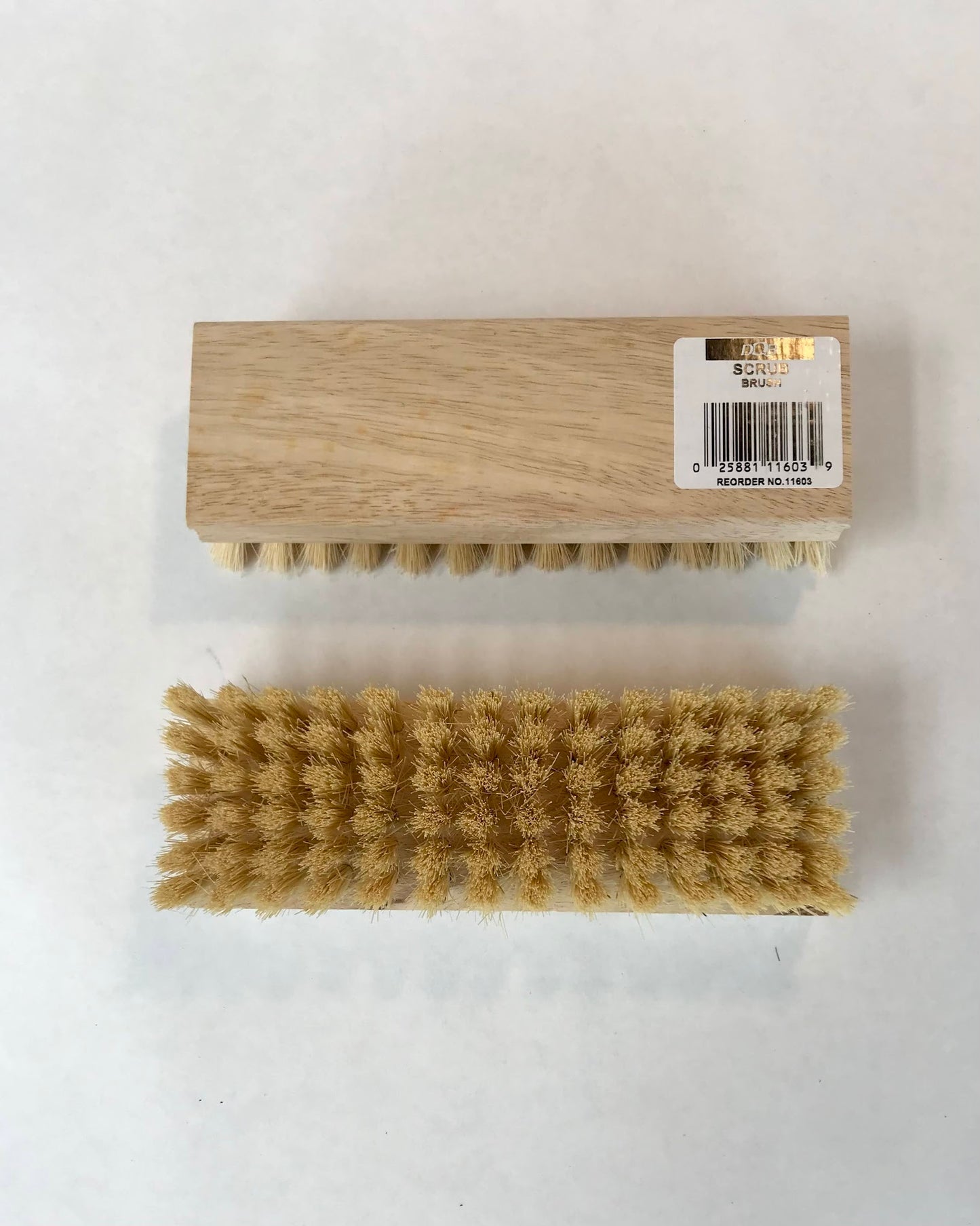 Large wooden cementing brush