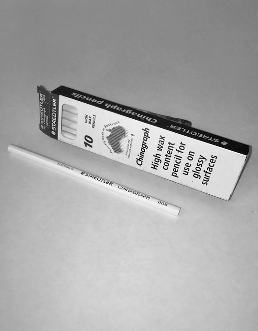 White wax pencil